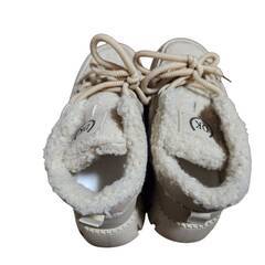 【新品】女性用冬用暖かいフリース裏地アンクルブーツ24㎝の画像