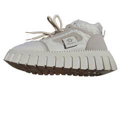 【新品】女性用冬用暖かいフリース裏地アンクルブーツ24㎝の画像