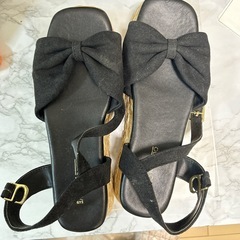OLIVE des OLIVE リボンサンダル　24.0～24.5cm