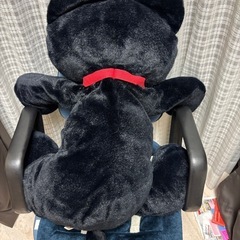 【巨大】黒猫そいねこみーちゃん大きめぬいぐるみの画像