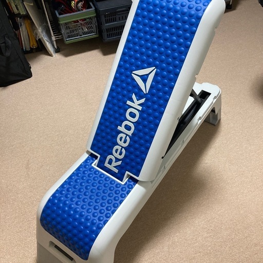 ☆中古美品☆Reebok☆トレーニングベンチ☆