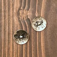 【引取限定】シルバー コンチョ 2個の画像