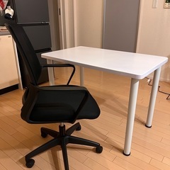 パソコンデスク、チェア　まとめ売りの画像