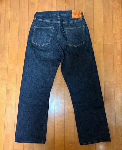 ※未使用【フルカウント】0105XX ワイドデニム W30 L32