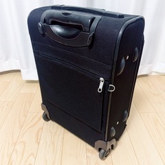 【期間限定】約36リットル キャリーケース スーツケース ブラック【処分品】の画像