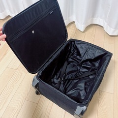 【期間限定】約36リットル キャリーケース スーツケース ブラック【処分品】の画像