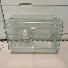 【ヒーター付】ハビんぐ グラスハーモニー 360 ハムスター ケージ　