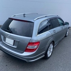 限定価格美車‼️cクラスワゴン　サンルーフ希少　ガンメタ　大阪の画像