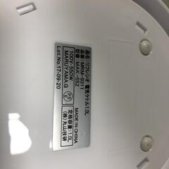 【松本市引き取り限定】リフレシオ電気ケトル1.0㍑の画像