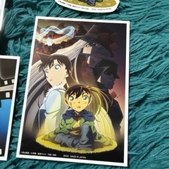 名探偵コナンプロマイド&ステッカーセットの画像
