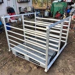 苗コンテナ　ラック　　アルミ　軽トラサイズ　の画像