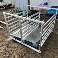 苗コンテナ　ラック　　アルミ　軽トラサイズ　の画像