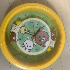 0円！リラクマ掛け時計　３月末まで
