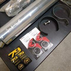 【希少】アサヒナレーシング タイプSS　　GSX1100／750Sカタナ用　サイレンサー以外未使用品の画像