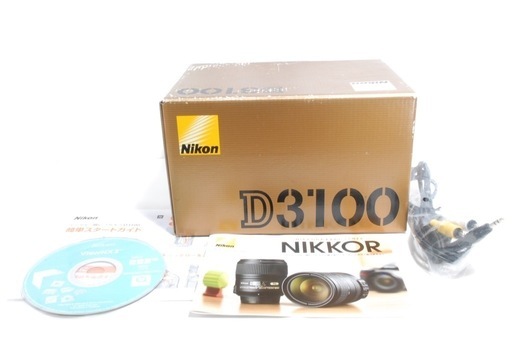 ニコン Nikon D3100❤スマホに転送❤人気機種❤小型軽量一眼レフ❤