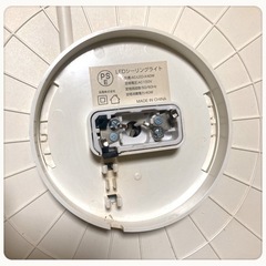 LED 薄型 シーリングライト 白色 40W 照明器具 電化製品 訳ありの画像