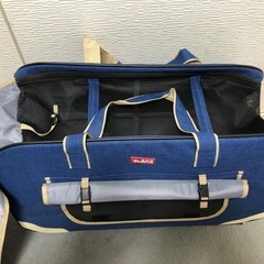 【引取限定】キャスター付き2wayペットキャリーの画像