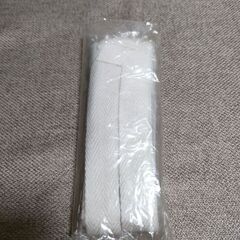 未使用品：三重紐2本セット　白