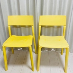 廃盤品　IKEA チェア　2脚セット　