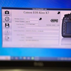 Canon Kiss X7 STM S数6878回 スマホ転送可