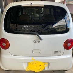 中古車　ダイハツ　ムーブ　ラテ　白の画像