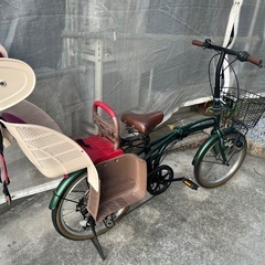 決まりました　折りたたみ自転車