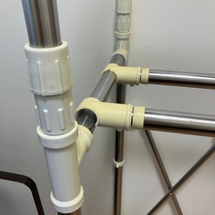 洗濯物干し 折りたたみ 中古の画像