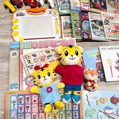 しまじろう アンパンマン DVD おもちゃセットの画像