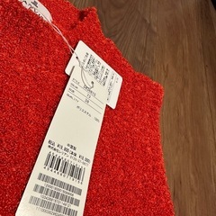 新品✨LANVIN ループヤーンノースリーブニットの画像