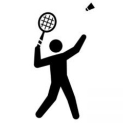 土曜日活動のバドミントンサークルです🏸
