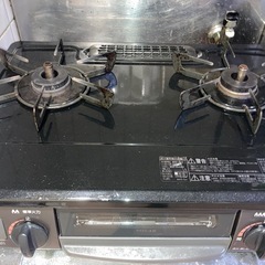 ガスコンロ　プロパンガス　　