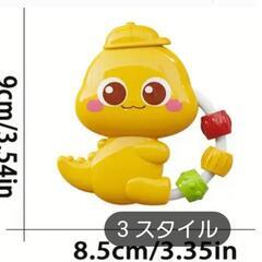 【新品】BABYガラガラおもちゃ(カニ・恐竜)/(8)の画像