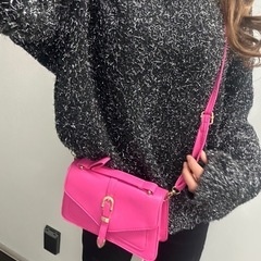 新品未使用✨✨ピンクのショルダーバックの画像