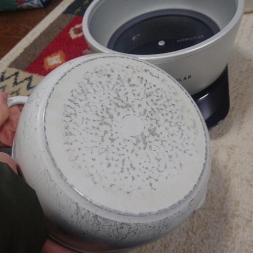 バーミキュラ　ライスポット　5号　炊飯器 美品 VERMICULAR ライスポット 5合炊き 炊飯器 RP23A-SV 