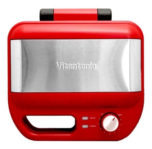 新品　Vitantonio ワッフル＆ホットサンドベーカー VWH-600-R