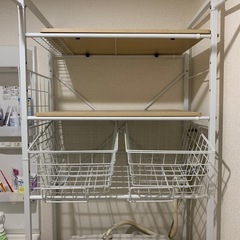値下げしました　美品✨　ランドリーラック