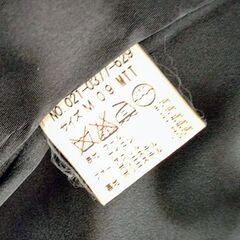 コート ブラック ステンカラーコート　黒　スーツ　ロングコート　ファー付きコート　laboratory work　ラボラトリーワーク　ロングコートの画像