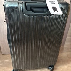 【大容量65Ｌ】スーツケース キャリーケース 拡張機能 ブラック Mの画像