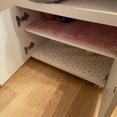 キッチンカウンター　キッチン収納　キャビネット　レンジ台 の画像