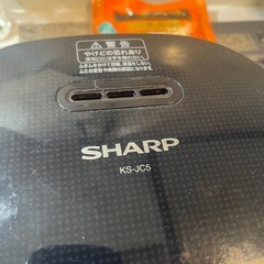 SHARP 2018年炊飯器3合炊きの画像