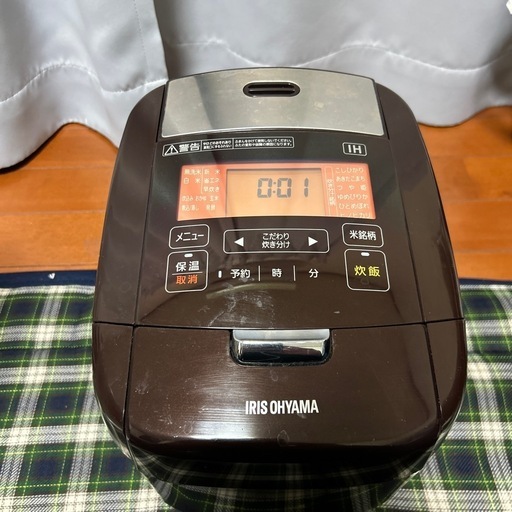アイリスオーヤマ炊飯器