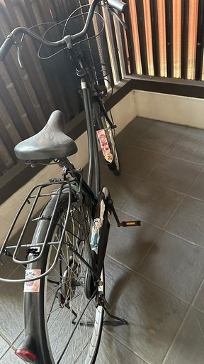 自転車　黒