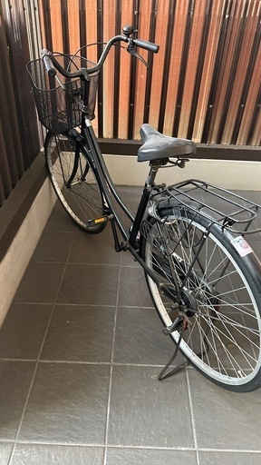 自転車　黒