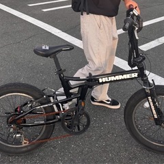 HUMMER 折りたたみ自転車