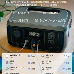 ★新品★　EcoFlow RIVER 3(230) ポータブル電源 230Wh容量 GaN採用 リン酸鉄リチウムイオン電池 30dB静音設計 UPS機能 軽量 AC定格300W /サージ600W USB-A/C キャンプ アウトドア 停電対策 防災グッズ (エコフロー リバー3)の画像