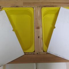 IKEA　フリサット　トロファスト　引き出し×2　キッズチェア×2　セットの画像