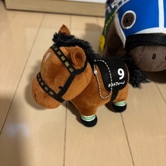 サラブレッド　ぬいぐるみ　三種の画像