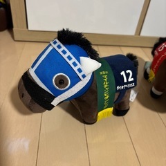 サラブレッド　ぬいぐるみ　三種の画像