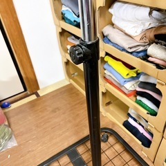 サークル形 ハンガーラックの画像