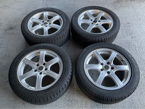 215/55R17トヨタカムリブリヂストン製ホイール